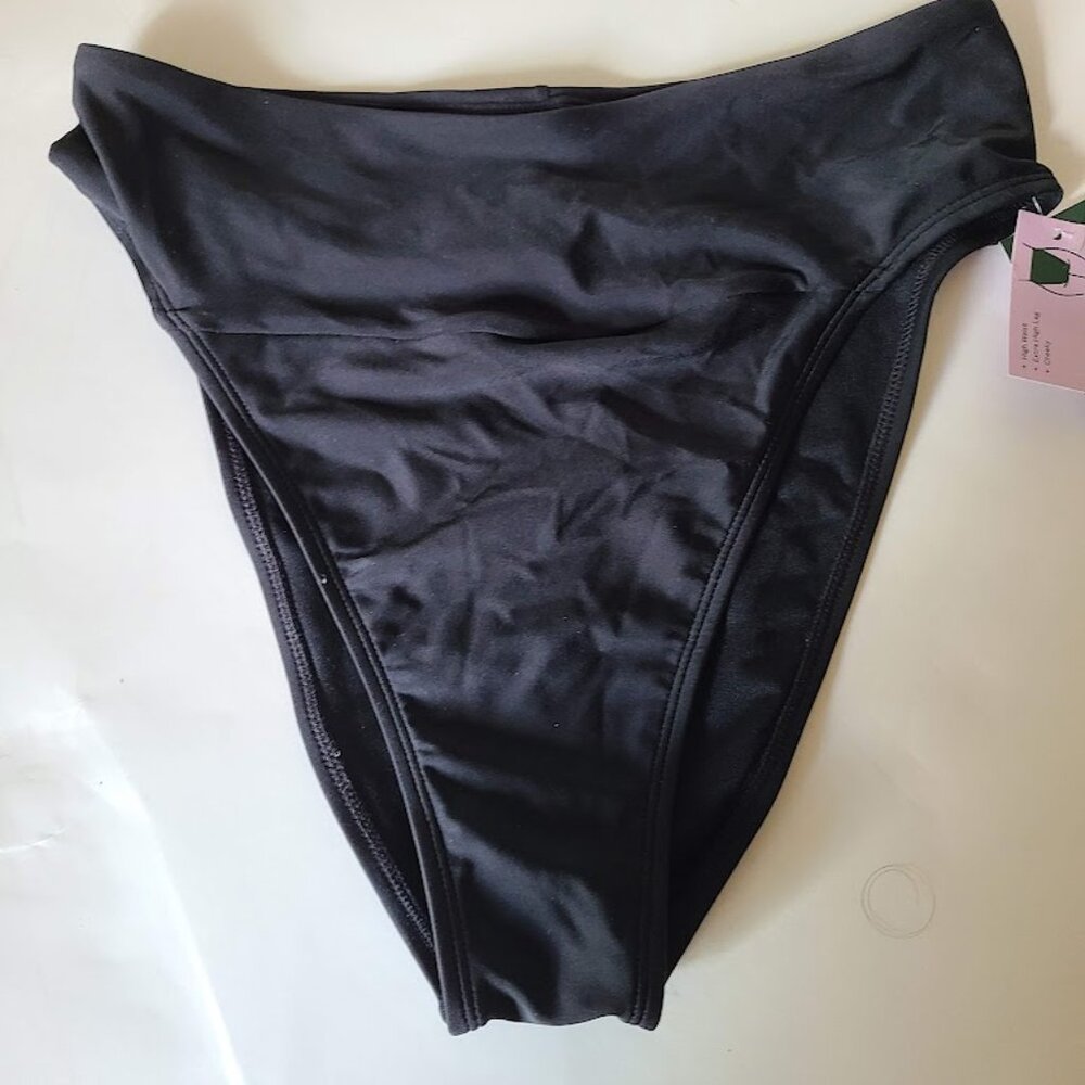 Wild Fable Swim Bottom. Size M(8-10), Black